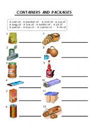 Container and Packages