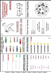 Peace Day worksheets