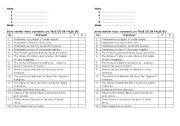 English worksheet: Field Trip Sheet