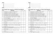 English Worksheet: Field Trip Sheet