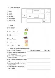 English worksheet: Revision exercises