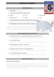 English Worksheet: bowling for columbine