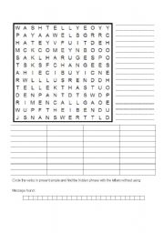 English worksheet: Alphabet Soup