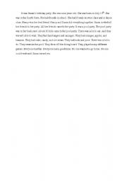English Worksheet: Mid of Term Test N2 for the8th form
