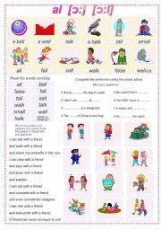 English Worksheet: Reading al