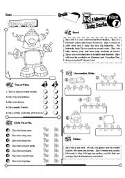 English Worksheet: 5 Minute Fillers Series_01 Body Parts (Fully Editable + Key)