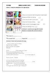 English Worksheet: Parties 