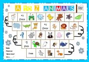 A to Z animal board game