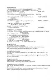 English worksheet: The Art of Making a Speech
