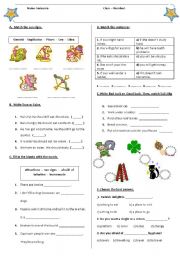 English Worksheet: horoscopes