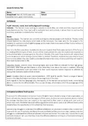English Worksheet: Letter Writing