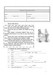 worksheet