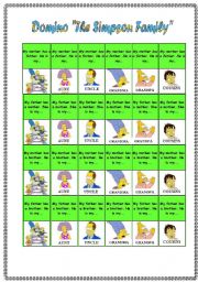 English Worksheet: Domino 