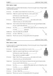 worksheet grammar 