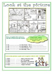 English Worksheet: Look at this family!