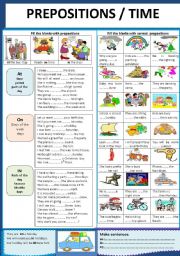 PREPOSITIONS / TIME