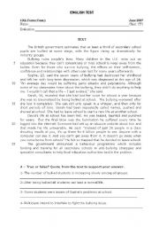 English Worksheet: Young people