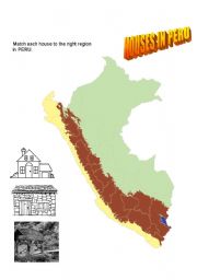 English worksheet: Types of houses in Peru (Southamerica)