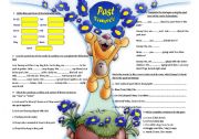 English Worksheet: Past Simple (Editable / Key included)