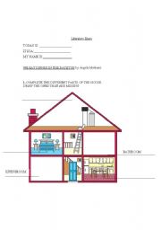 English worksheet: We eat dinner in the Bathtub - Part 1