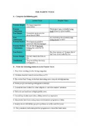 English Worksheet: Passive Voice