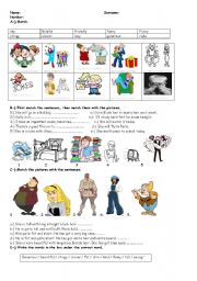 English Worksheet: general vocabulary