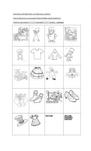 English worksheet: Revision for kids