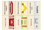 English Worksheet: My Community - 01 [Sentence-Matching Activity Cards:12 cards_24 halves]