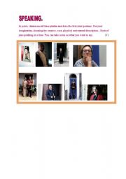 English Worksheet: Physical description