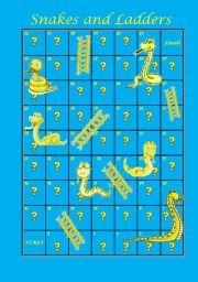 Snakes and ladders - present simple vs present continuous