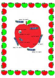 English Worksheet: Prepositions of place