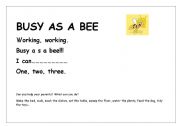 English worksheet: housework