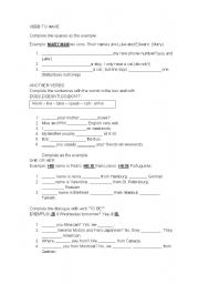 English worksheet: simple exercises about pronouns