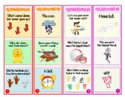 English Worksheet: DECK-CARDS- Riddles and Funny questions 2/2