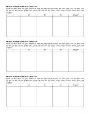 English Worksheet: PLURAL NOUNS 