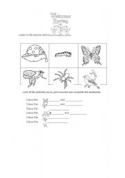 English Worksheet: Welcome spring!