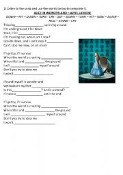 English Worksheet: 