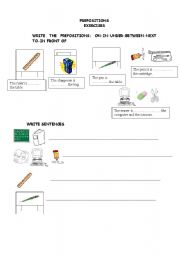 English worksheet: PREPOSITION