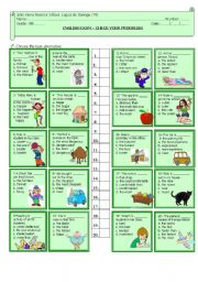 English Worksheet: superlative form of adjectives - multiple choice