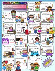 English Worksheet: Object Pronouns