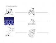 English Worksheet: Activities