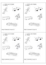 English worksheet: toys happy street 1