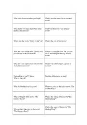 English Worksheet: Movies