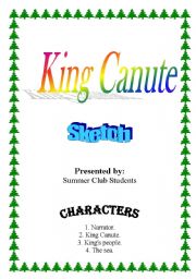 English Worksheet: King canute
