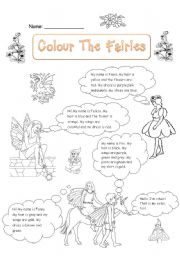 Colour The Fairies