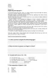 English Worksheet: Reading Comparatives and Superlatives exam.