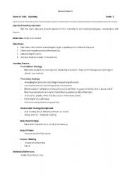 English Worksheet: A trip to Adventure Island