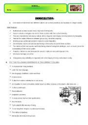 English Worksheet: IMMIGRATION