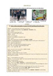 English Worksheet: New Moon (Movie)_ Simple past