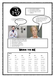 English worksheet: Figuring out the age
